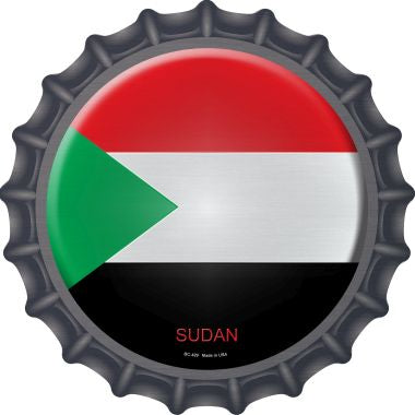 Sudan Novelty Metal Bottle Cap BC-429