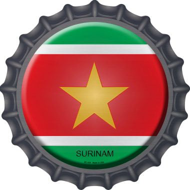 Surinam Novelty Metal Bottle Cap BC-430
