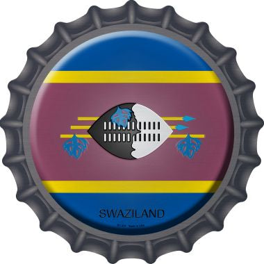 Swaziland Novelty Metal Bottle Cap BC-431