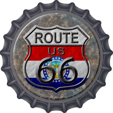 Missouri Route 66 Novelty Metal Bottle Cap BC-521