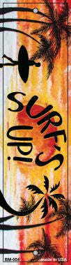 Surfs Up Novelty Metal Bookmark BM-004