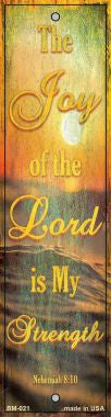 Joy of the Lord Novelty Metal Bookmark BM-021