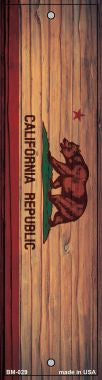 California Flag Novelty Metal Bookmark