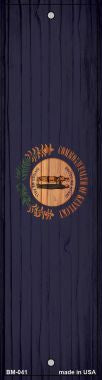 Kentucky Flag Novelty Metal Bookmark BM-041