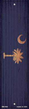 South Carolina Flag Novelty Metal Bookmark BM-064