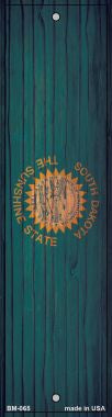 South Dakota Flag Novelty Metal Bookmark BM-065