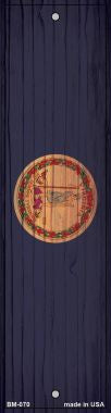 Virginia Flag Novelty Metal Bookmark BM-070