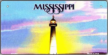 Mississippi Novelty State Bicycle License Plate BP-067