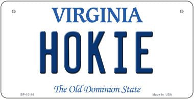 Hokie Virginia Novelty Metal Bicycle Plate BP-10116