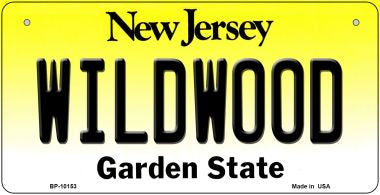 Wildwood New Jersey Novelty Metal Bicycle Plate