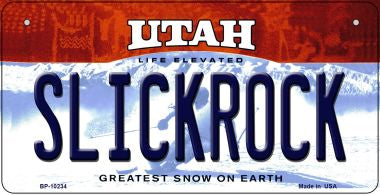 Slickrock Utah Novelty Metal Bicycle Plate BP-10234