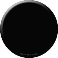 Black Novelty Circle Coaster Set of 4