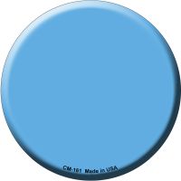 Light Blue Novelty Circle Coaster Set of 4