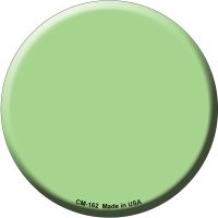 Lime Green Novelty Circle Coaster Set of 4