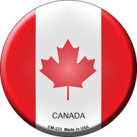 Canada Country Novelty Circle Coaster Set of 4