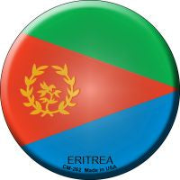 Eritrea Novelty Metal Mini Circle Magnet CM-262