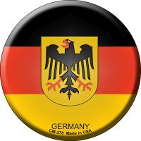 Germany Country Novelty Circle Coaster Set of 4