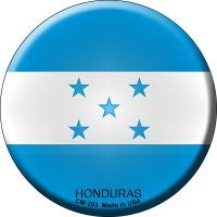 Honduras Country Novelty Circle Coaster Set of 4