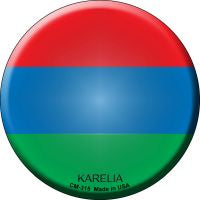 Karelia Country Novelty Circle Coaster Set of 4