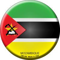 Mazambique Country Novelty Circle Coaster Set of 4