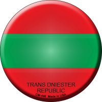 Trans Dniester Republic Novelty Metal Mini Circle Magnet CM-446