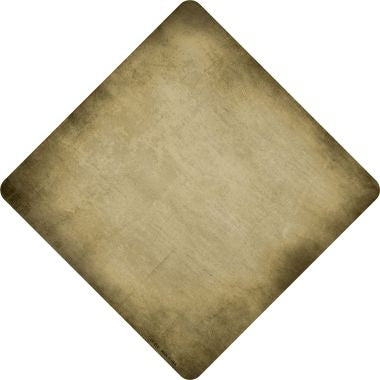 Gold Oil Rubbed Novelty Metal Crossing Sign