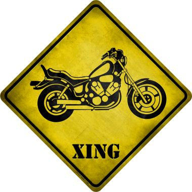 Classic American Chopper Xing Novelty Metal Crossing Sign