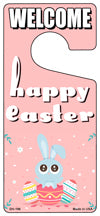 Happy Easter Novelty Metal Door Hanger