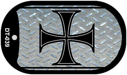 Maltese Diamond Novelty Metal Dog Tag Necklace DT-039