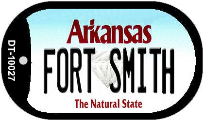 Fort Smith Arkansas Novelty Metal Dog Tag Necklace DT-10027