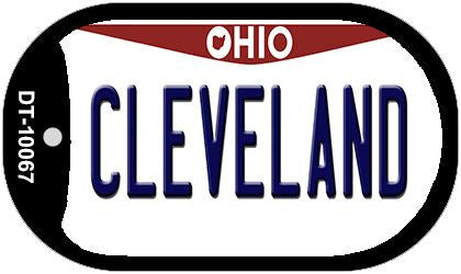 Cleveland Ohio Novelty Metal Dog Tag Necklace DT-10067