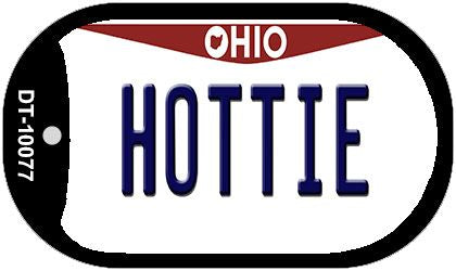 Hottie Ohio Novelty Metal Dog Tag Necklace DT-10077
