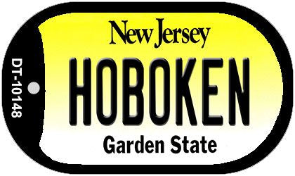 Hoboken New Jersey Novelty Metal Dog Tag Necklace DT-10148