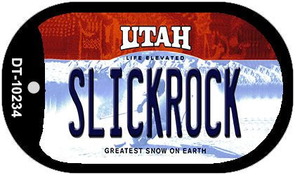 Slickrock Utah Novelty Metal Dog Tag Necklace DT-10234