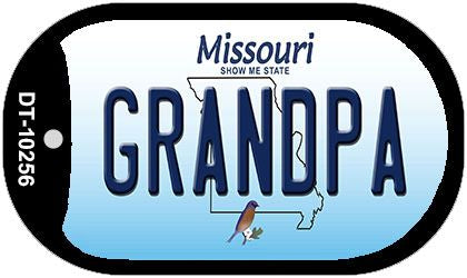 Grandpa Missouri Novelty Metal Dog Tag Necklace DT-10256