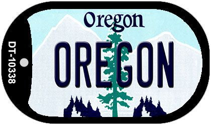 Oregon Novelty Metal Dog Tag Necklace DT-10338