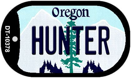 Hunter Oregon Novelty Metal Dog Tag Necklace DT-10378