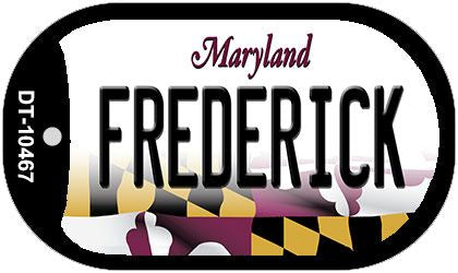 Frederick Maryland Novelty Metal Dog Tag Necklace DT-10467