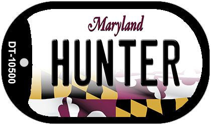 Hunter Maryland Novelty Metal Dog Tag Necklace DT-10500