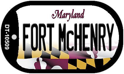 Fort McHenry Maryland Novelty Metal Dog Tag Necklace DT-10509