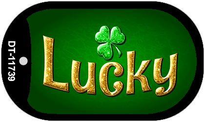 Lucky Irish Novelty Metal Dog Tag Necklace DT-11739