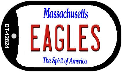 Eagles Novelty Metal Dog Tag Necklace DT-12824