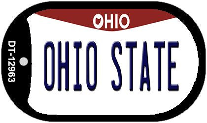 Ohio State Novelty Metal Dog Tag Necklace DT-12963