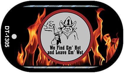 Find Em Hot Novelty Dog Tag Necklace DT-1305