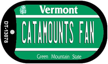 Catamounts Fan Novelty Metal Dog Tag Necklace DT-13078