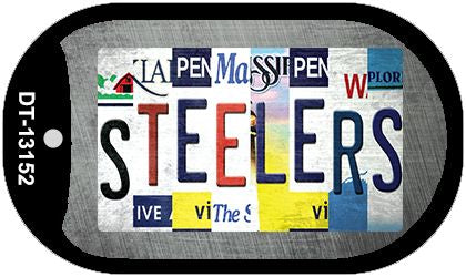 Steelers Strip Art Novelty Metal Dog Tag Necklace DT-13152