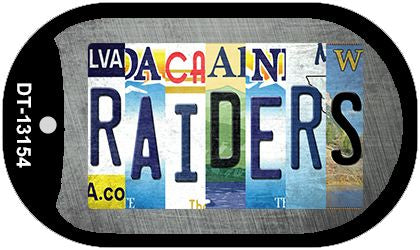 Raiders Strip Art Novelty Metal Dog Tag Necklace DT-13154