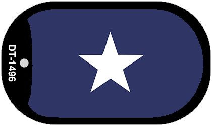 Bonnie Blue Flag Metal Novelty Dog Tag Necklace DT-1496