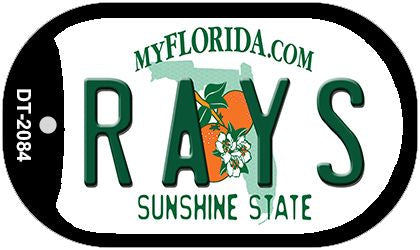 Rays Florida Novelty Metal Dog Tag Necklace DT-2084