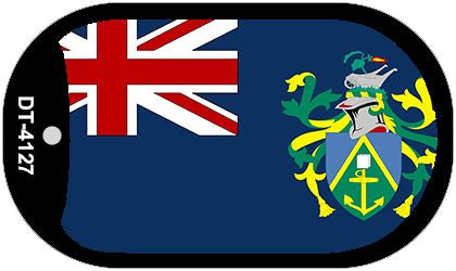 Pitcairn Islands Flag Metal Novelty Dog Tag Necklace DT-4127